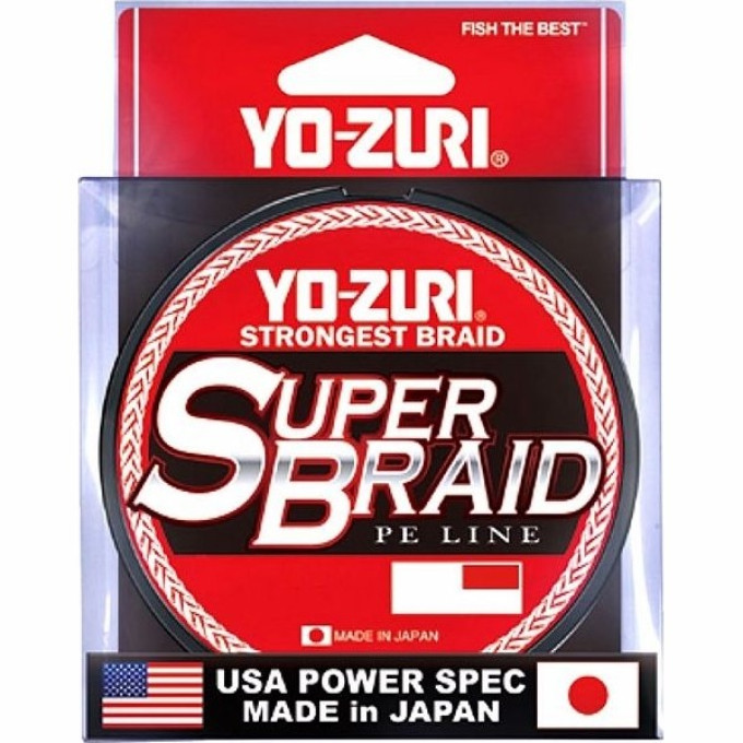 Шнур плетеный YO-ZURI PE SUPERBRAID 0,23мм, 135 м (yellow) R1258-Y